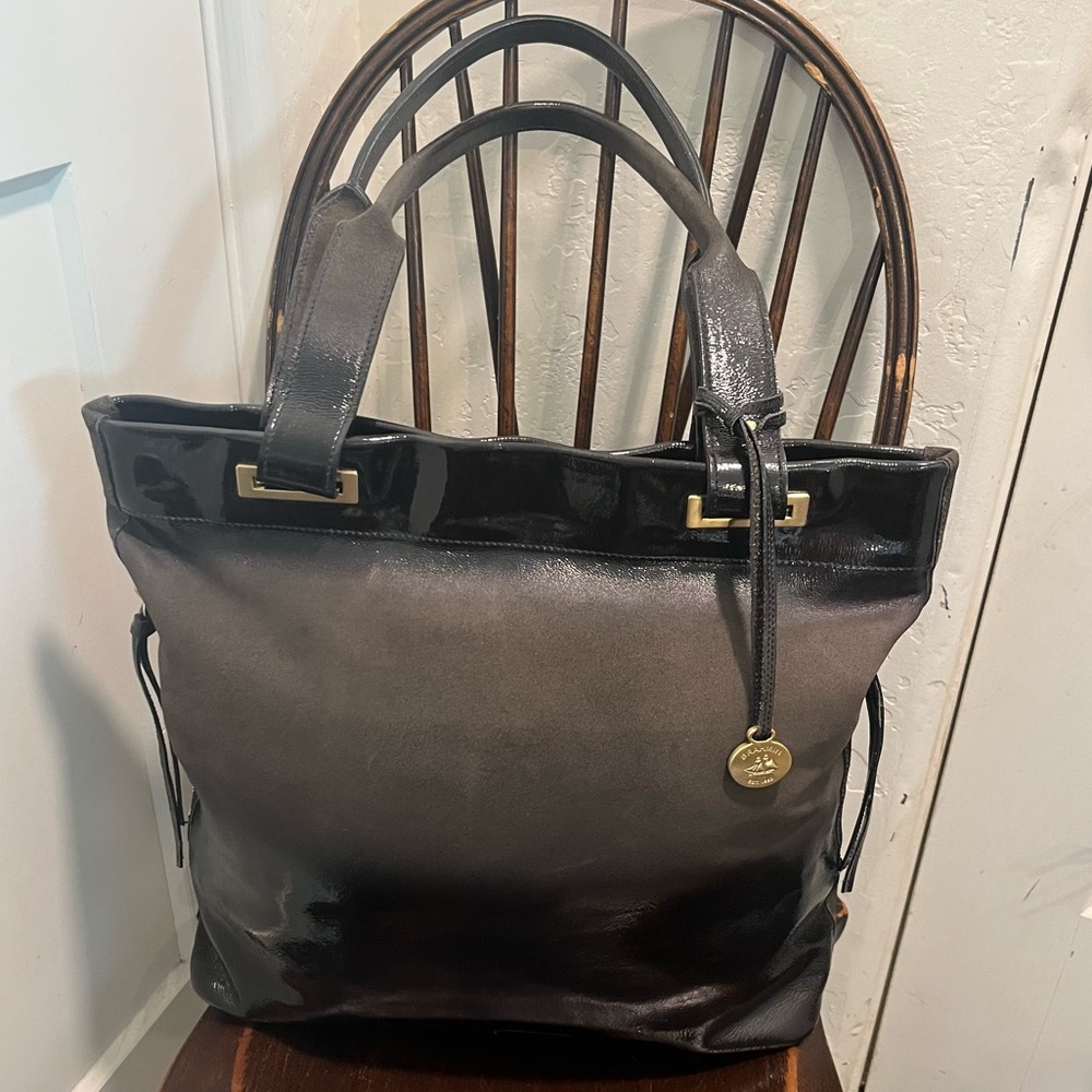Brahmin Extra Large Leather Tote Shoulder Bag